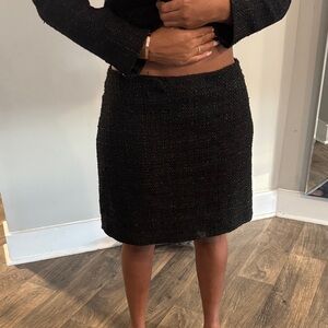 CeCe Black Pencil Skirt